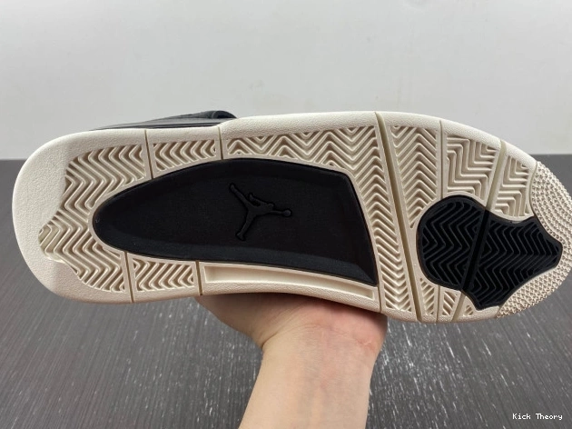 Kick Theory 819139-010 Pony 4 Jordan Retro Black Hair 0802